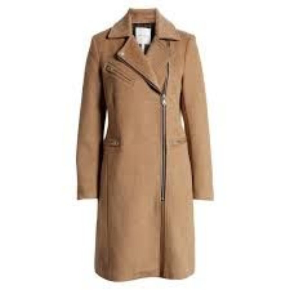 EUC Avec Les Filles Twille Wool Blend Coat
